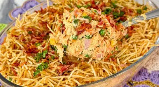 Como fazer salpicão cremoso e completo para acompanhar seu churrasco de domingo 3 salpicão cremoso