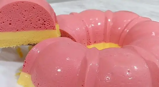 Sobremesa de gelatina com dois sabores muito simples de fazer e não tem como errar 1 sobremesa de gelatina