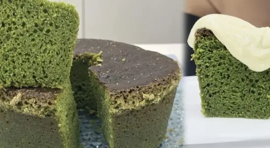 Receita de bolo verde fofinho e com cobertura que vai te surpreender com o sabor 3 bolo verde