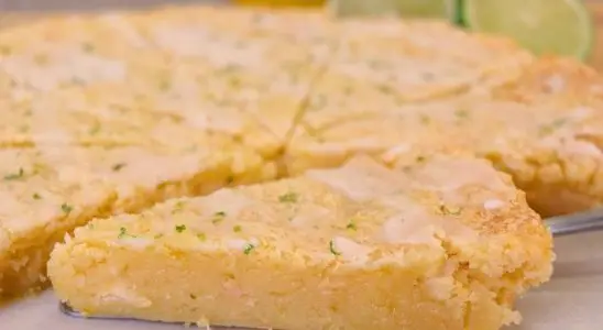Brownie de limão diferente e que conquista todo mundo que experimenta 1 brownie de limão