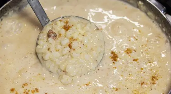 Quando você comer canjica com paçoca pela primeira vez só vai querer assim na sua casa 2 canjica com paçoca