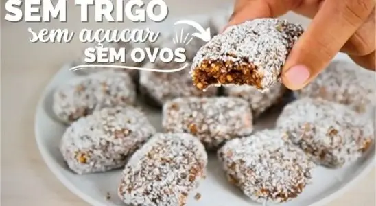 Receita de paçoca caseira sem açúcar e sem ovos para matar a vontade sem sair do regime 1 paçoca caseiro sem açúcar