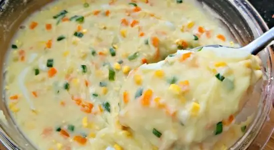 Salada de maionese caseira para acompanhar frango assado ou churrasco de domingo 2 salada de maionese caseira