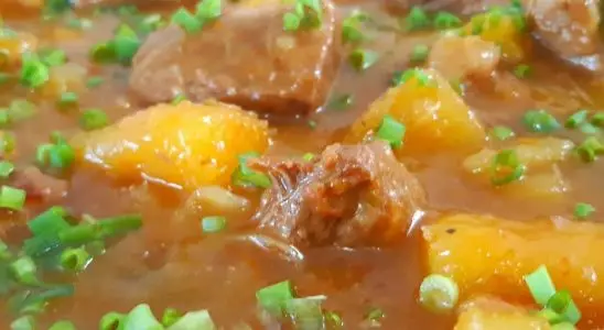 Como fazer vaca atolada bem cremosa e com tempero no ponto certo para o almoço 1 vaca atolada