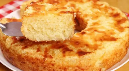 Bolo de tapioca com queijo sem trigo e com sabor de quero mais 1 bolo de tapioca com queijo