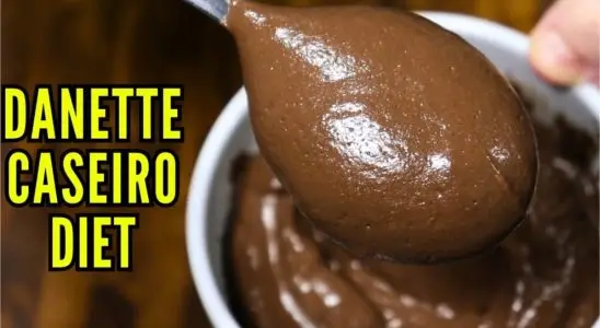 Danete caseiro diet cremoso igual do mercado mas que não leva açúcar nem leite condensado 1 danete caseiro diet