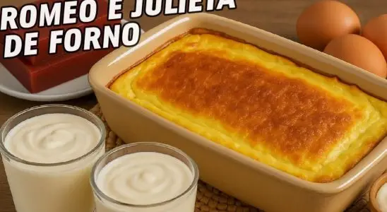 Doce romeu e julieta prático e saboroso: combinação de dois sabores que todo mundo adora 1 doce romeu e julieta