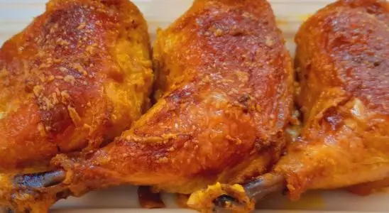 frango assado na maionese