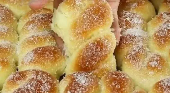 Rosquinha caseira simples igual de padaria: crocante por fora e macia por dentro 3 rosquinha caseira