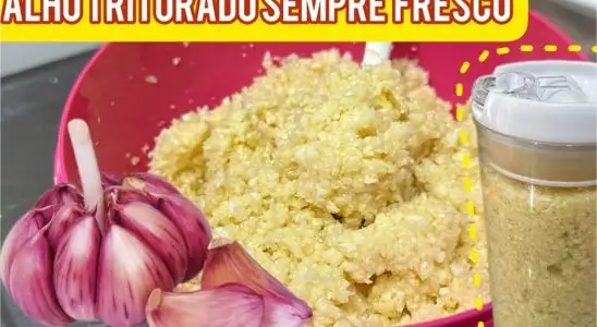 tempero de alho caseiro