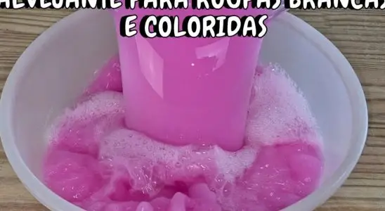 Alvejante caseiro para roupa encardida: resolve o problema de brancas e coloridas 1 Alvejante caseiro