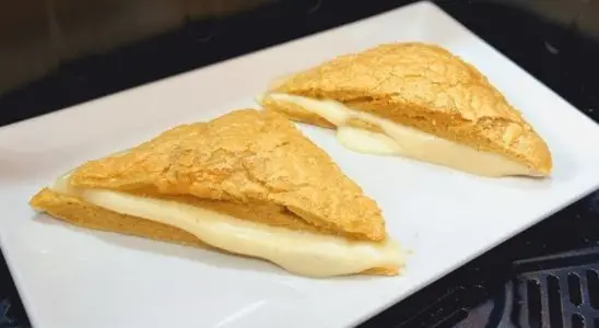 Receita para substituir o pão com apenas 3 ingredientes sem trigo e feita na air fryer 4 receita para substituir o pão