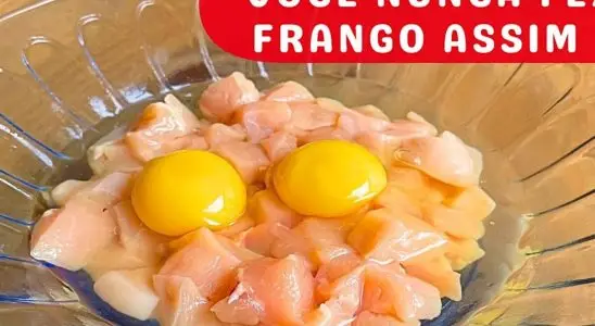 Receita saudável de frango saborosa, fácil e sem fritura para seu almoço 2 receita saudável de frango