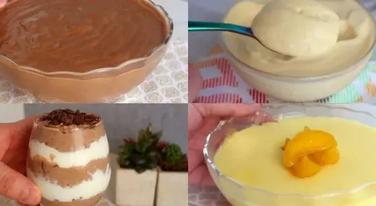 Veja 4 sobremesas sem açúcar irresistíveis para matar a vontade de doce sem culpa 1 sobremesas sem açúcar