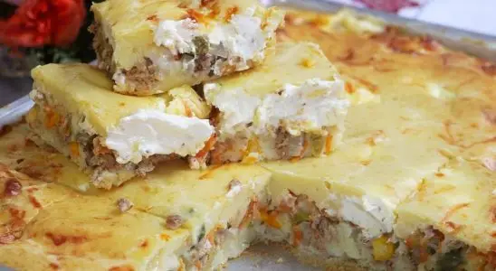 Torta de sardinha feita no liquidificador fofinha fácil e cheia de sabor 3 torta de sardinha