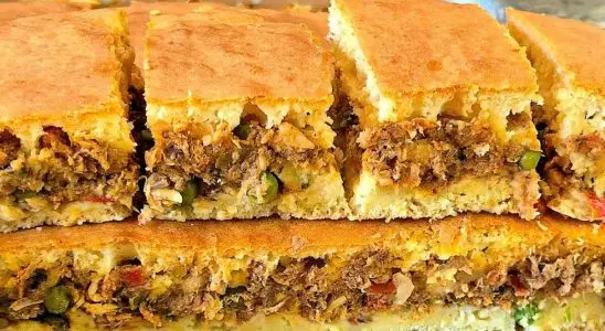 Torta de sardinha prática, fofinha e perfeita para seu lanche da tarde ou até mesmo o jantar 2 torta de sardinha