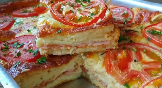 Lanchão de forno: feito no liquidificador, muito rápido, prático e delicioso para a família 4 LANCHÃO DE FORNO