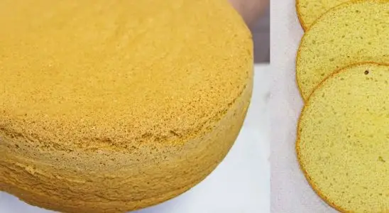 Pão de ló fofinho que nem nuvem e não quebra na hora de rechear: perfeito para fazer bolos de festa 1 PÃO DE LÓ FOFINHO
