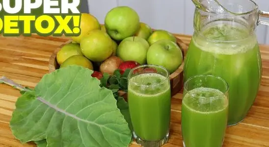 Suco detox natural que limpa tudo, ajuda a emagrecer e ainda é gostoso de tomar 4 SUCO DETOX