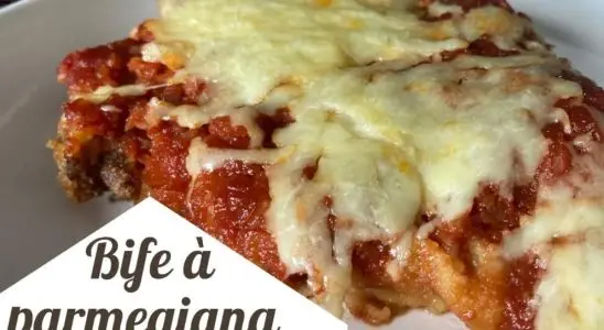 Bife à parmegiana prático, rápido e com sabor de restaurante à la carte 4 bife à parmegiana