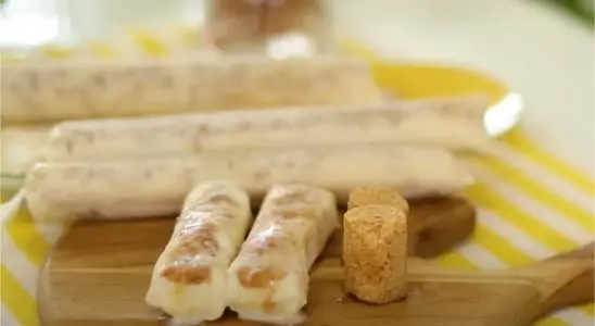 Geladinho gourmet de paçoquinha cremoso e gelado para adoçar seu fim de semana 1 geladinho gourmet de paçoquinha