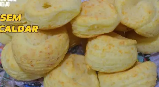 Biscoito de polvilho sem escaldar: a receita rápida e fácil que usa muito queijo e fica crocante 3 biscoito de polvilho sem escaldar