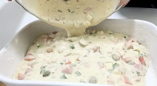 Bolo salgado fofinho e bem recheado com ingredientes simples que todo mundo pede 3 bolo salgado