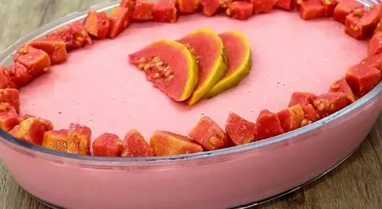 mousse de goiaba
