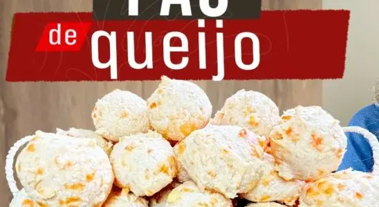 Pão de queijo de colher delicioso que rende muito e é muito simples de preparar 1 pão de queijo de colher