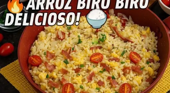 Arroz Biro Biro da Dona Dirce: o melhor jeito de reaproveitar arroz amanhecido sem gastar nada 1 arroz biro biro
