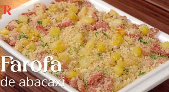 Farofa de abacaxi: essa é a melhor receita de farofa que você vai fazer na sua vida para a Ceia de Natal 4 farofa de abacaxi
