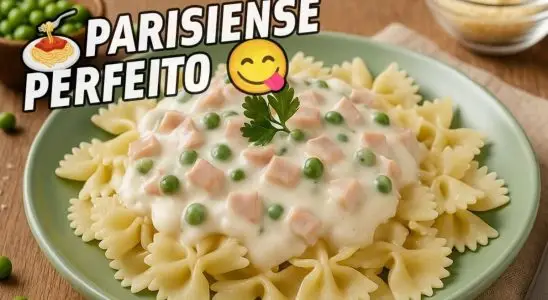 Macarrão à Parisiense: o mais cremoso que você já provou para o Almoço de Natal 1 macarrão à parisiense