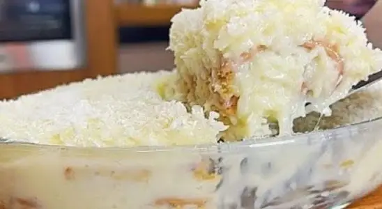 Sobremesa de coco: deliciosa, não vai ao fogo, fácil, é só misturar para a ceia 4 sobremesa de coco