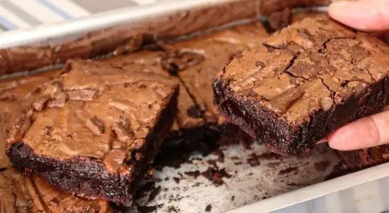 Brownie: a melhor receita de brownie, fácil de fazer e delicioso para o feriado 1 brownie