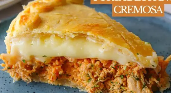 Empadão de frango cremoso fácil de fazer: a melhor massa que derrete na boca 1 empadão de frango cremoso