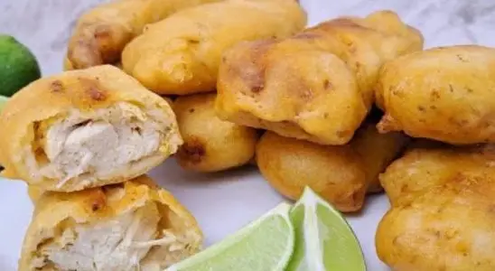Filé de sassami empanado crocante e suculento para um almoço prático no seu ano novo 1 filé de sassami empanado