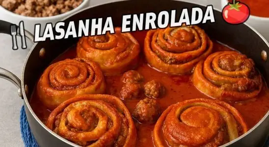 Lasanha caracol: uma receita diferente e muito saborosa para inovar no seu almoço ou jantar 2 lasanha caracol