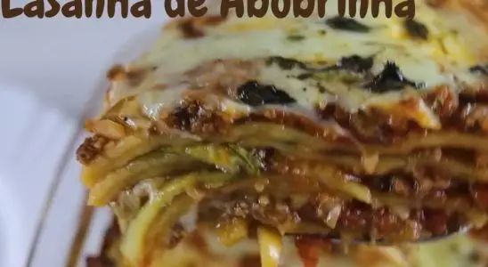 lasanha de abobrinha