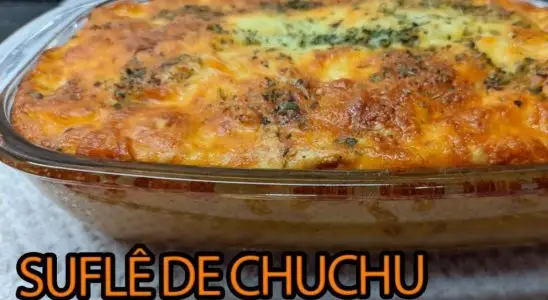 Suflê de chuchu simples: fácil e saudável para acompanhar seu almoço de Natal 4 suflê de chuchu