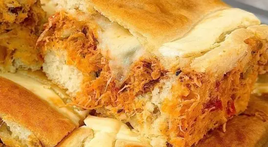 torta de frango cremosa