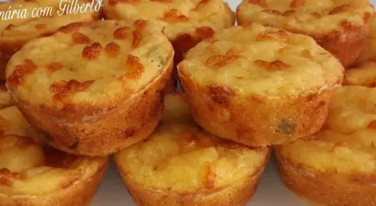 Bolinho salgado sem trigo: aprenda a fazer essa delícia sem ovos que é perfeita para quem faz dieta e quer substituir o jantar 4 bolinho salgado sem trigo