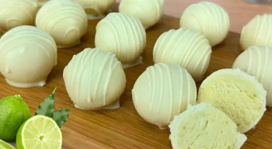 Bombom de limão: prepare esse doce maravilhoso com apenas 4 ingredientes de um jeito muito fácil e rápido 3 bombom de limão