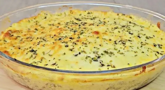 Carne moída de forno com creme de milho e queijo gratinado para variar o cardápio do almoço 2 carne moída de forno