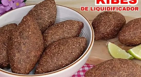 Kibe de liquidificador: receita de preguiçoso que fica igualzinho ao da lanchonete e rende muito 1 kibe de liquidificador