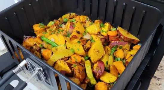 Legumes assados temperados e crocantes, o acompanhamento saudável e perfeito para qualquer refeição 1 legumes assados