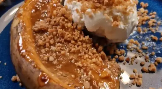 Sobremesa de restaurante com banana assada e doce de leite para você fazer na sua casa ainda hoje e arrasar 1 sobremesa de restaurante