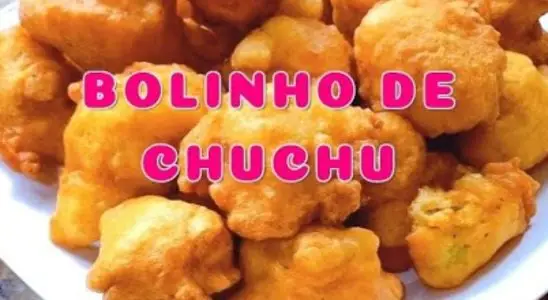 Bolinho de chuchu, uma receita da roça simples e fácil, ideal para acompanhar suas refeições 1 bolinho de chuchu