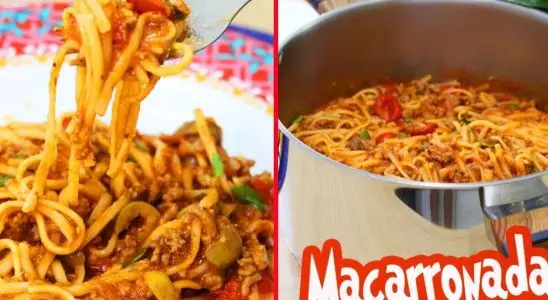 Espaguete a bolonhesa bem prático, que você faz em uma panela só, um clássico para preparar sem bagunça na cozinha 3 espaguete a bolonhesa