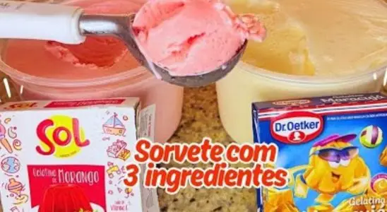 Sorvete caseiro: aprenda a fazer essa gostosura que rende muito usando apenas 3 ingredientes 4 sorvete caseiro