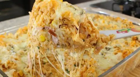Arroz de forno com frango, uma receita completa e muito saborosa que todos vão amar 1 Arroz de forno com frango